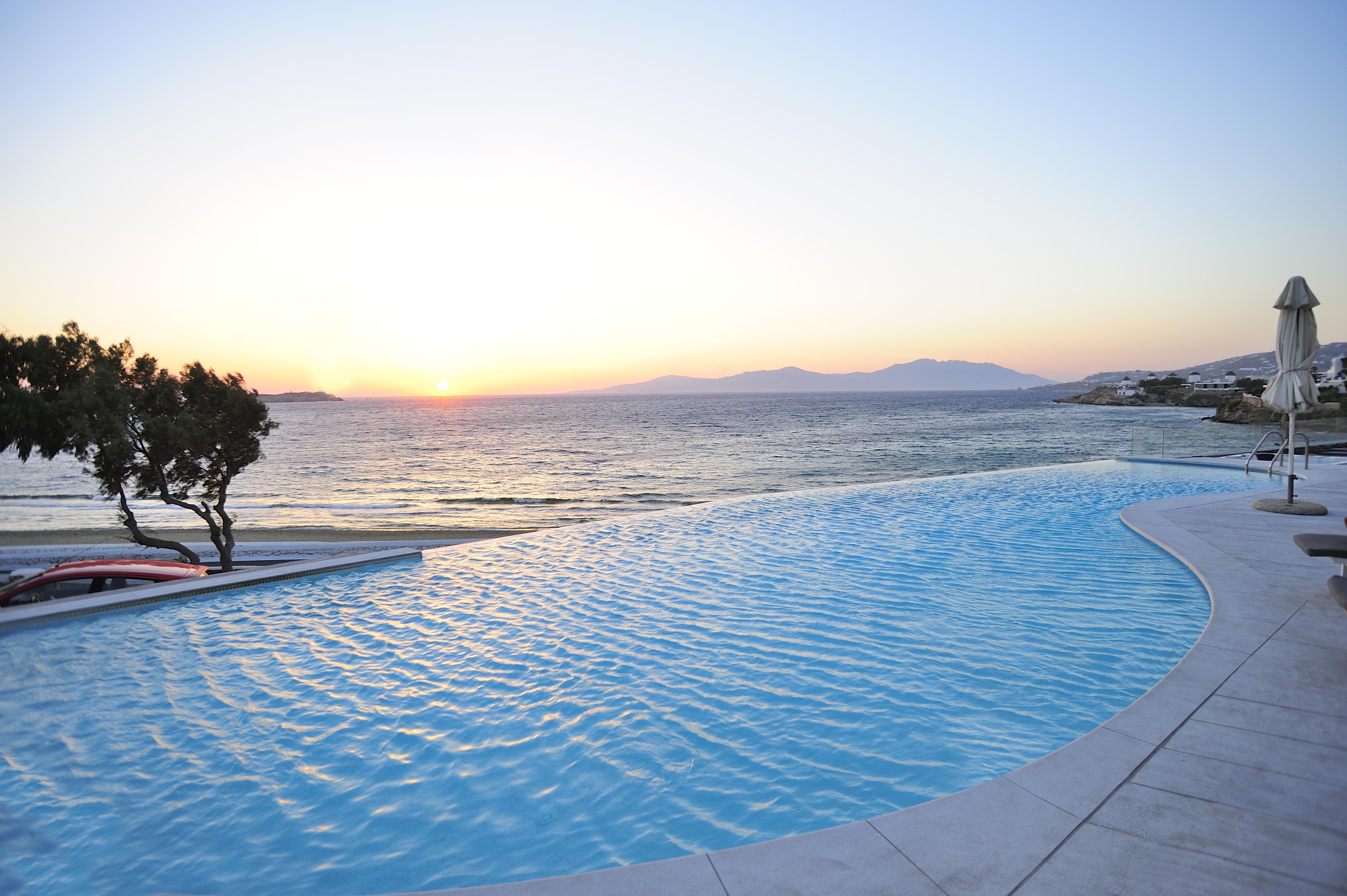 Mykonos Beach Hotel Mykonos Town Экстерьер фото